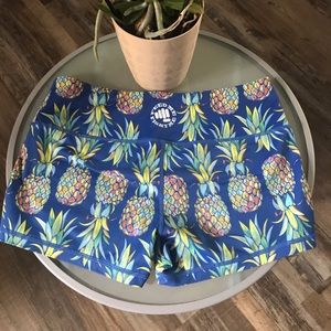 FeedMeFightMe Pineapple Shorts - Size Small